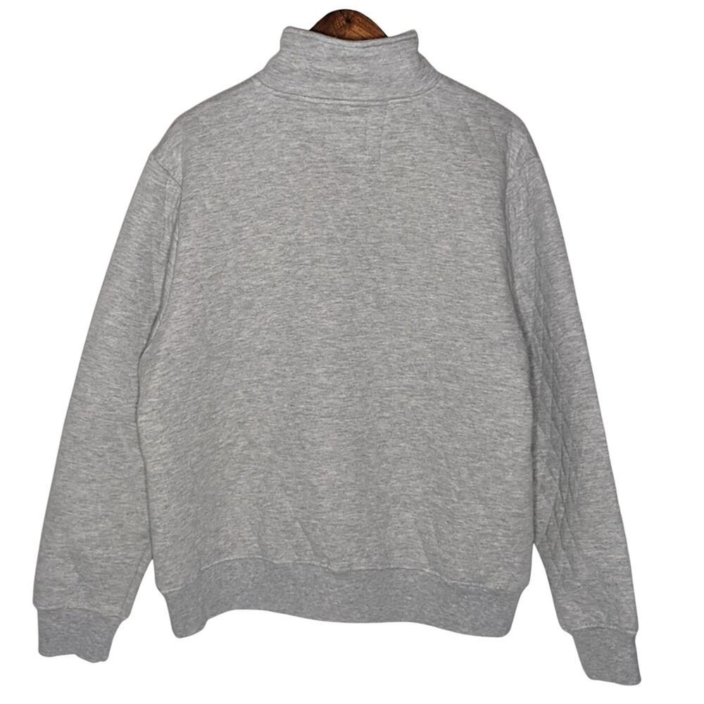 Sovereign Code Men's Columbia Diamond Quilted Pullover Cozy Gray SVRN Code - L - Picture 4 of 10